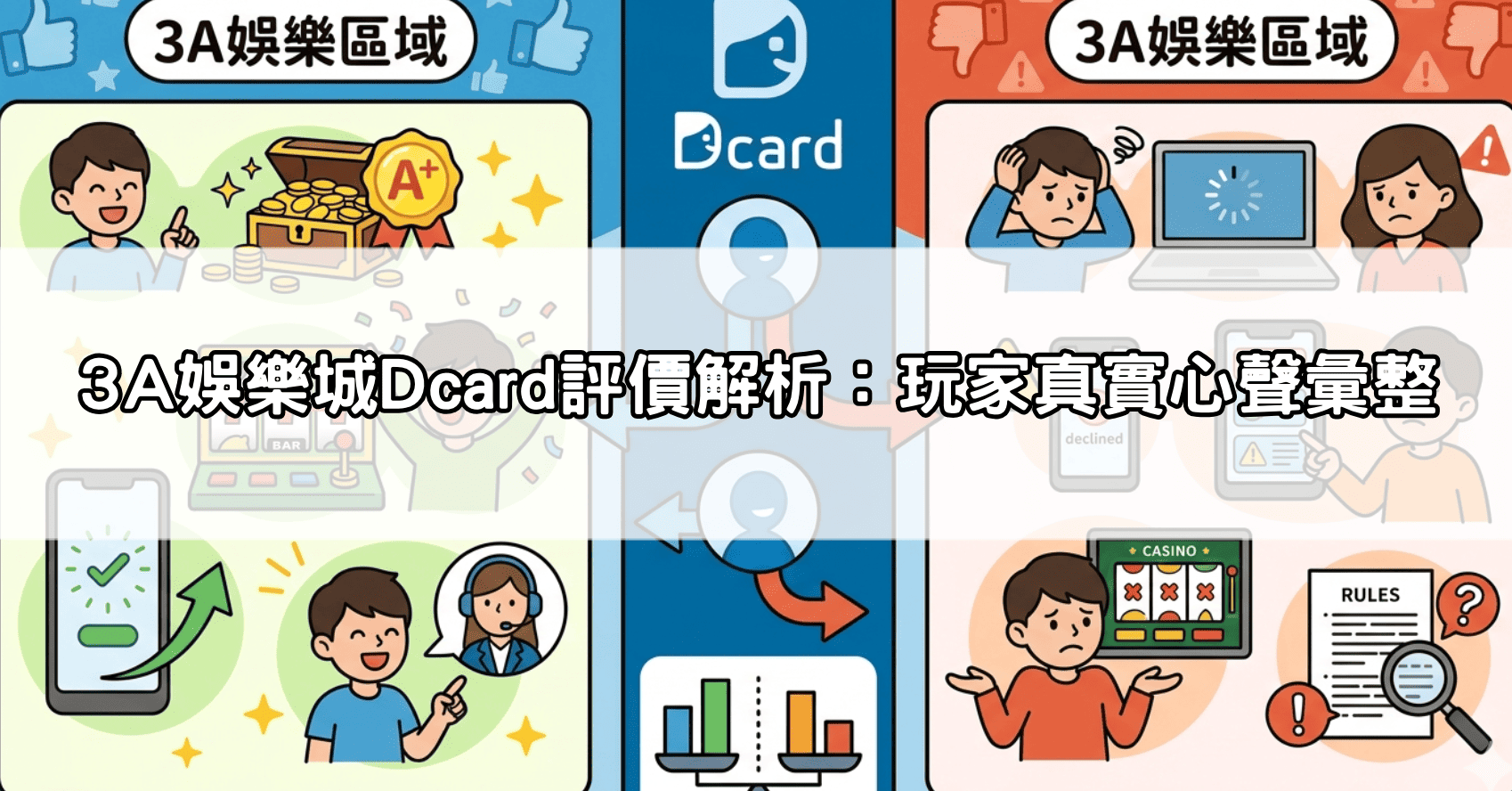 3A娛樂城Dcard評價解析：玩家真實心聲彙整