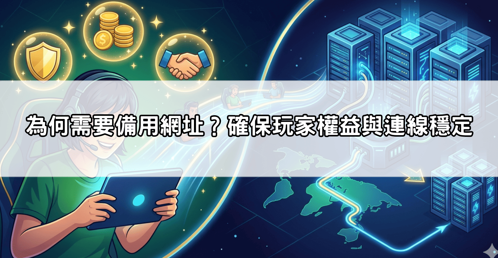 為何需要備用網址？確保玩家權益與連線穩定